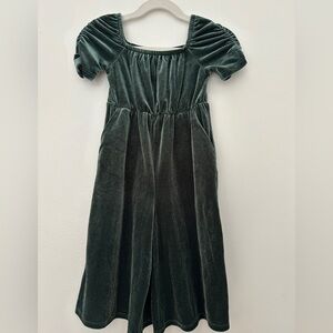 Toddler girl Velvet jumpsuit